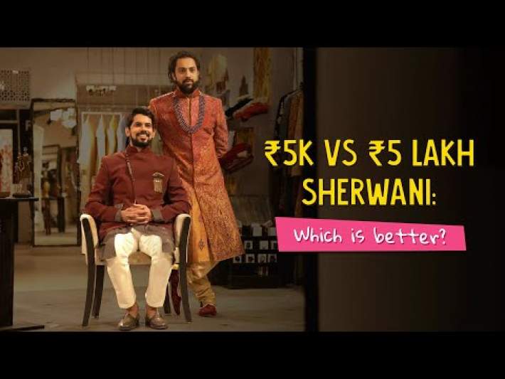 Rs 5K Vs Rs 5 Lakh Sherwani: Which Is Better? | Ok Tested