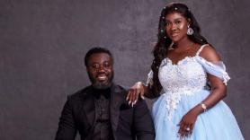 Mercy Johnson wedding anniversary wit Prince Okojie inside fotos on social media