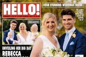 Rebecca Adlington sprang romantic surprise on new husband on their wedding day