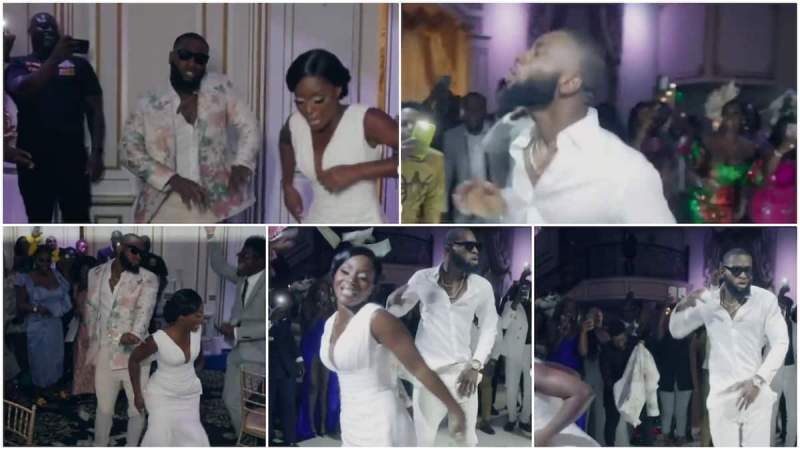 Man Dances As if He Is Fighting During Wedding Ceremony, Sprays Money With Serious Face