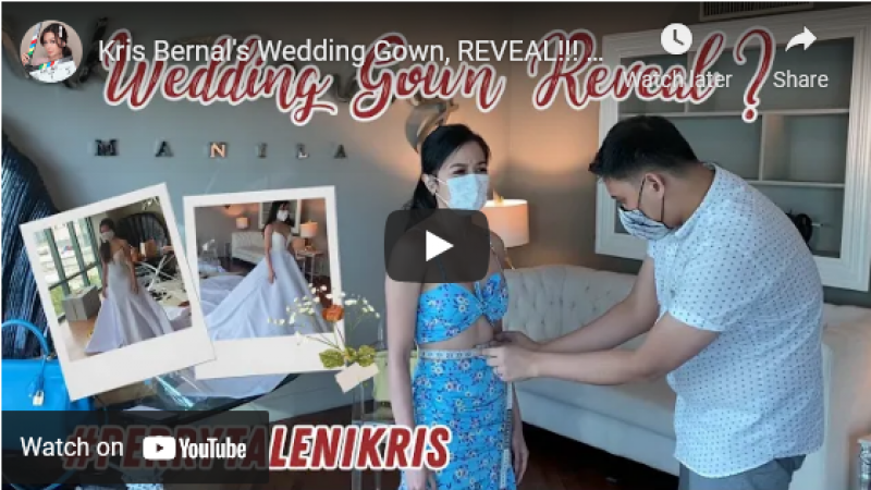 Kris Bernal to wear a Mak Tumang number on her wedding day