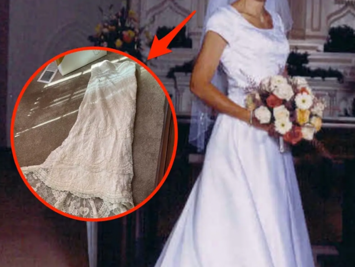 A bride is searching for her missing wedding dress from 17 years ago