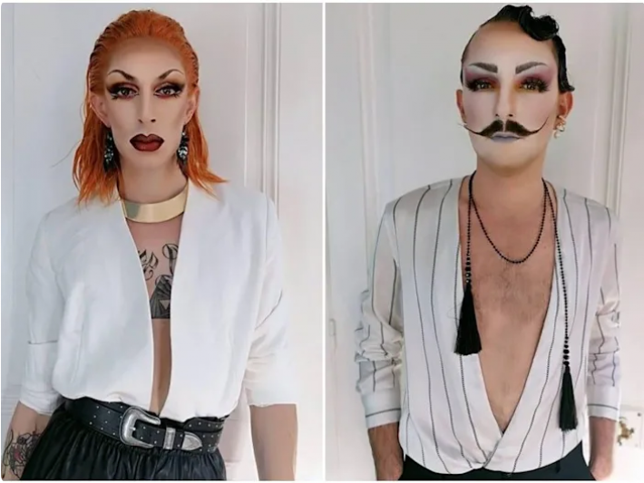 2 French drag designers are redefining wedding attire for nontraditional brides and grooms