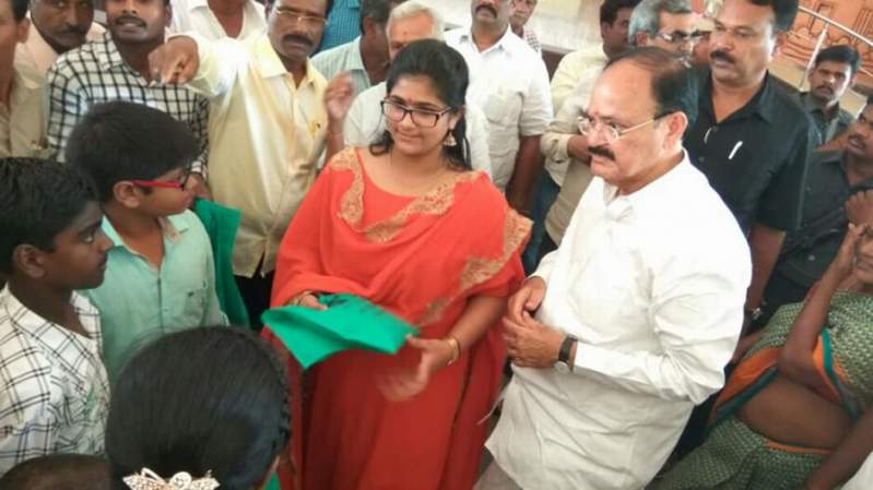 Vice-Prez Naidu's Granddaughter Gives Rs 50L For Treatment Of Kids By Cutting Wedding Cost