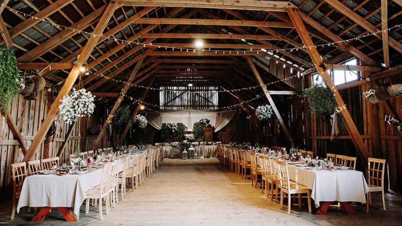 How farm wedding venues can make the most of market trends Farmers Weekly