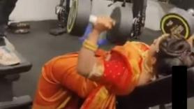 Bodybuilder Dulhan: A Video of A Bride Hitting The Gym Before Wedding. Watch