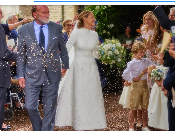Prince Charles' goddaughter India Hicks shared unseen photos of her royal wedding dress, which took 17 months to design