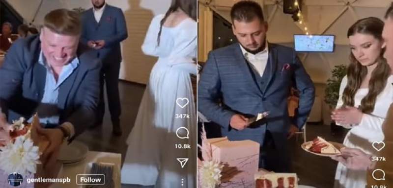 Viral: Man Smashes Wedding Cake, Leaves Bride And Groom In Shock